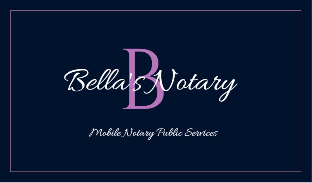 BELLA’S NOTARY Updated July 2024 Houston, Texas Notaries Phone
