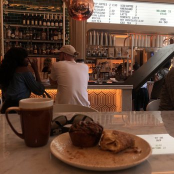 K'Far Cafe - Chocolate Babka & Jam (housemade peach and cardamom) and cheese burekas. Amazing!! - Cafes Near Me - Philadelphia, Pennsylvania
