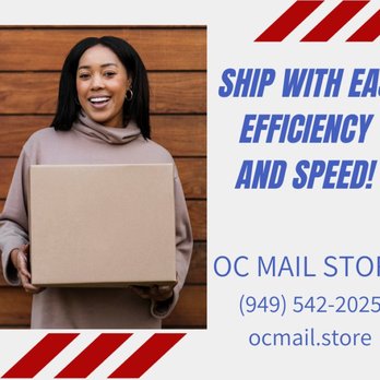 OC Mail Store - shipping services - Mailbox Centers Near Me - Laguna Niguel, California