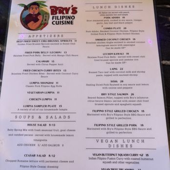 Bry's Filipino Cuisine - Menu - Filipino Near Me - Bellingham, Washington Bry's Filipino Cuisine - Menu - Filipino Near Me - Bellingham, Washington