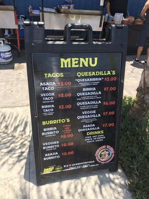 Menu photo 2 Pobres Tacos Los Angeles, CA