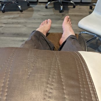 Pro Nails & Spa - Happy feet post-pedicure - Nail Salons Near Me - Costa Mesa, California Pro Nails & Spa - Happy feet post-pedicure - Nail Salons Near Me - Costa Mesa, California