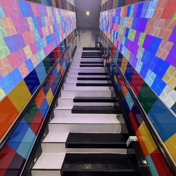 Complete Cafe - Staircase between the 2nd floor playground and 1st floor cafe - Coffee & Tea Near Me - New York, New York Complete Cafe - Staircase between the 2nd floor playground and 1st floor cafe - Coffee & Tea Near Me - New York, New York