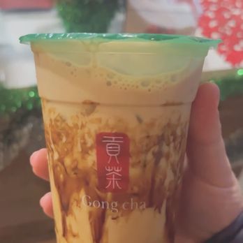 Gong Cha - Brown Sugar London Fog Milk Tea - Coffee & Tea Near Me - Cerritos, California Gong Cha - Brown Sugar London Fog Milk Tea - Coffee & Tea Near Me - Cerritos, California