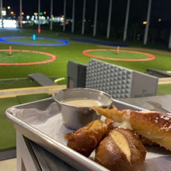 Drive Shack - Pretzel Sticks and Fondue - Golf Near Me - West Palm Beach, Florida