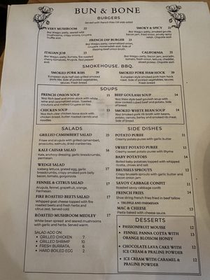 Menu photo 1 Bun & Bone Whitestone, NY Menu photo 1 Bun & Bone Whitestone, NY