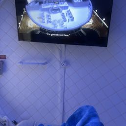 Watching a documentary while receiving treatment is my idea of top tier self-care! Watching a documentary while receiving treatment is my idea of top tier self-care!