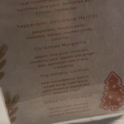 Strada Mia - Seasonal cocktail menu