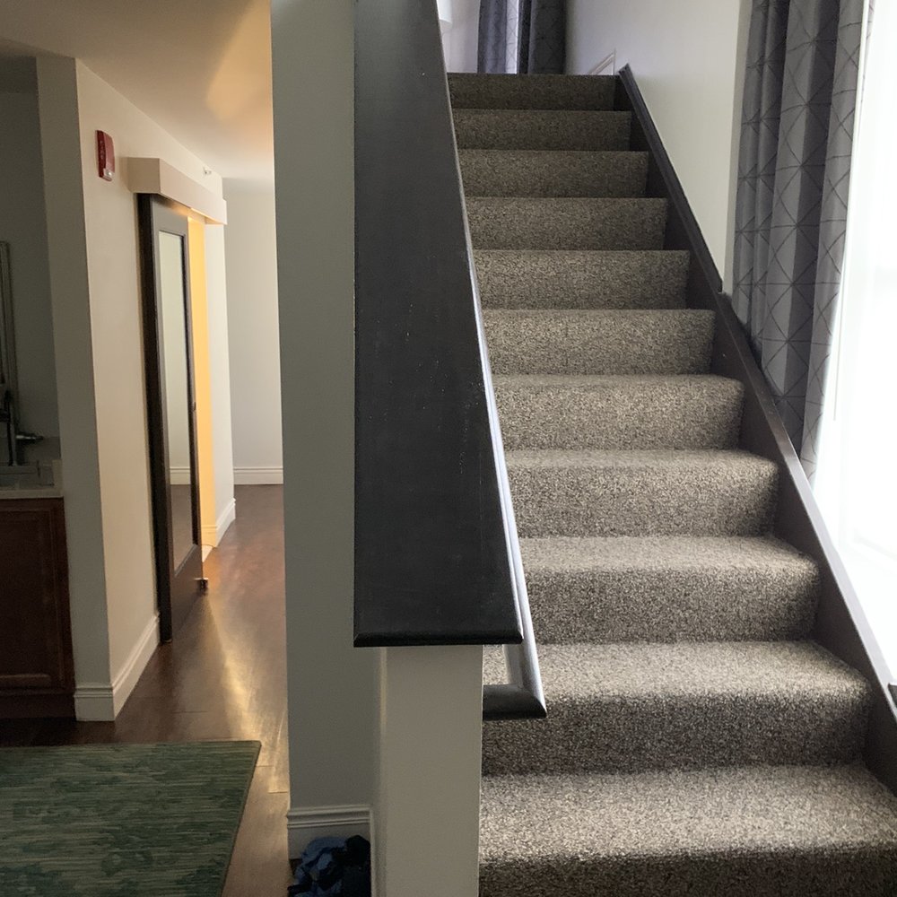 Hotel Indigo Baltimore Downtown - Stairs to the bedroom in two level suite - Hotels Near Me - Baltimore, Maryland Hotel Indigo Baltimore Downtown - Stairs to the bedroom in two level suite - Hotels Near Me - Baltimore, Maryland