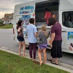 One of our trucks serving happy customers.