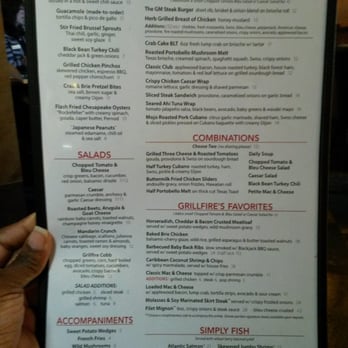 George Martin's Grillfire - Lumch menu - Steakhouses Near Me - Hanover, Maryland