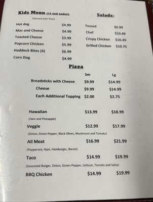 Menu photo 1 Aunnie Ashley's Variety Lincoln, ME Menu photo 1 Aunnie Ashley's Variety Lincoln, ME