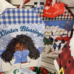 Dollar Tree - Lots of Afrocentric Christmas stuff!