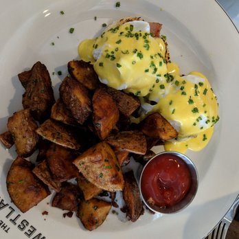 The Westland - Eggs benedict - New American Near Me - Boston, Massachusetts