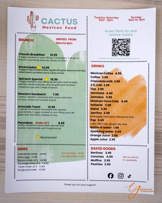 Menu photo 2 Cactus Cocina Mexicana Oshawa, ON
