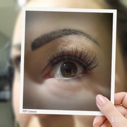 Design Her Eyes - All about design and customization! She loves the look of a strip lash and now she has it 24/7