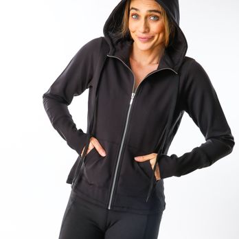 Green Apple Active - Tia Hoodie Jacket- Organic Cotton Modal (beechtree) Spandex - Sports Wear Near Me - Manhattan Beach, California Green Apple Active - Tia Hoodie Jacket- Organic Cotton Modal (beechtree) Spandex - Sports Wear Near Me - Manhattan Beach, California