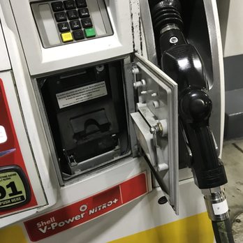 Shell Gasoline - Gas pump credit card scanners look broken into tonight.  Be careful - Car Wash Near Me - San Mateo, California