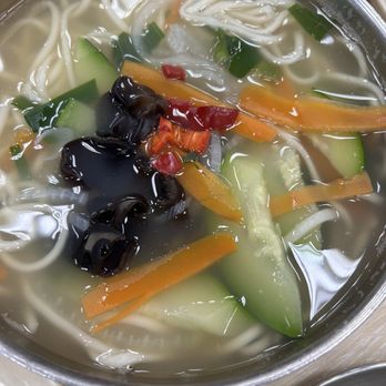 MDK Noodles - Knife Cut Noodle in Anchovy Broth (Myulchi Kalguksu ) - Korean Near Me - Los Angeles, California MDK Noodles - Knife Cut Noodle in Anchovy Broth (Myulchi Kalguksu ) - Korean Near Me - Los Angeles, California