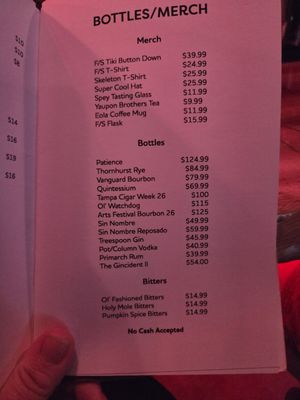 Menu photo 2 Forward Slash Winter Park, FL