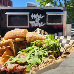 Here and There - Here & There have one of the best brisket BBq sandwiches intown, It's a must have when you come down for the farmer's market.