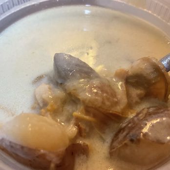 Ralphie's Crossroads Cafe - This NE Clam Chowder is beyond words! Thursday 3/27/25 at 4:45 pm. - Hot Dogs Near Me - Plainview, New York Ralphie's Crossroads Cafe - This NE Clam Chowder is beyond words! Thursday 3/27/25 at 4:45 pm. - Hot Dogs Near Me - Plainview, New York