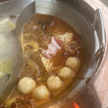 Hot Pot Hero - First time came here, love Spicy hero jumbo (牛油火锅) will come back again. - Hot Pot Near Me - Gaithersburg, Maryland Hot Pot Hero - First time came here, love Spicy hero jumbo (牛油火锅) will come back again. - Hot Pot Near Me - Gaithersburg, Maryland
