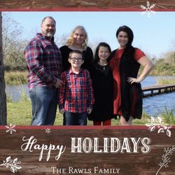 Pecan Hill Kennels - Our family Christmas on the Pecan Hill Property!
