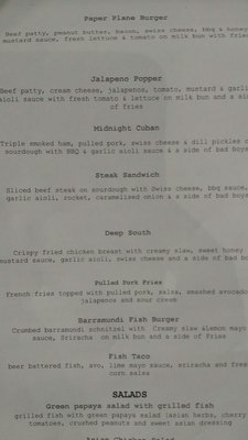 Menu photo 2 Paper Plane Cafe Parramatta, NSW Menu photo 2 Paper Plane Cafe Parramatta, NSW
