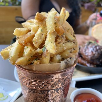 The Dearborn - Parmesan Truffle Fries - New American Near Me - Chicago, Illinois The Dearborn - Parmesan Truffle Fries - New American Near Me - Chicago, Illinois