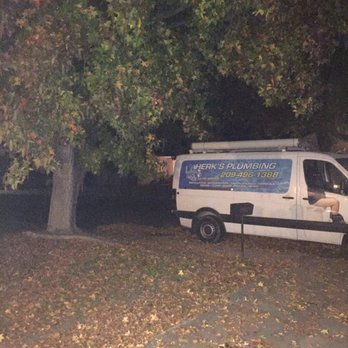 Herk's Plumbing - Great service! That big tree was the villain but Larry handled it! - Plumbing Near Me - Modesto, California