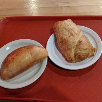 Piroshky Bakery - Potato mushroom (left) and Chicken curry(right) Piroshky - Russian Near Me - Bellevue, Washington Piroshky Bakery - Potato mushroom (left) and Chicken curry(right) Piroshky - Russian Near Me - Bellevue, Washington