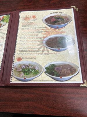 Menu photo 7 Pho VN 21 Houston, TX