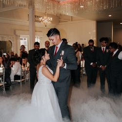 Hype4Entertainment - Dancing on the Clouds effect provided by us & Photo shot by us! This is from a wedding at Bella Woods in Midlothian TX!