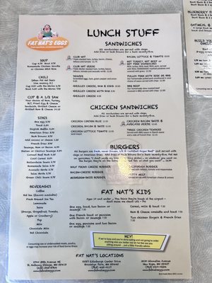 Menu photo 5 Fat Nats Eggs New Hope, MN Menu photo 5 Fat Nats Eggs New Hope, MN