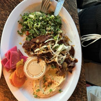 Aladdin Market & Grill - vegan shawarma platter - Mediterranean Near Me - Miami, Florida Aladdin Market & Grill - vegan shawarma platter - Mediterranean Near Me - Miami, Florida