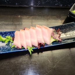 Himachi sashimi Himachi sashimi