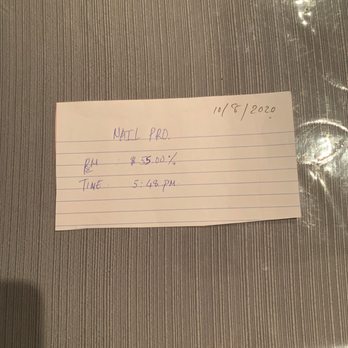 Nail Pros - My receipt from the store - Nail Salons Near Me - San Jose, California