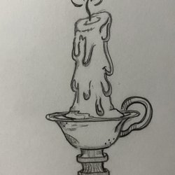 Skinhibitions - My sketch of the tattoo design I was going for
