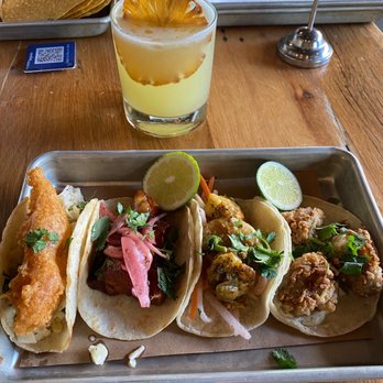bartaco - Reston - Baja Fish,Pork Belly,Shrimp "Banh Mi",Fried Oyster tacos. - Tacos Near Me - Reston, Virginia bartaco - Reston - Baja Fish,Pork Belly,Shrimp "Banh Mi",Fried Oyster tacos. - Tacos Near Me - Reston, Virginia