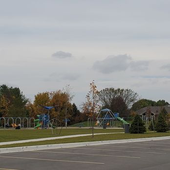 Pitchford Park - Playground & Playscape Area is well maintained.  10/23/2024 - Dog Parks Near Me - Macomb, Michigan