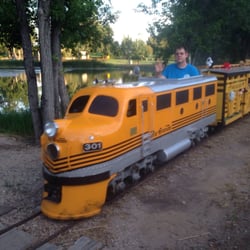 Pueblo City Park - The train you can ride