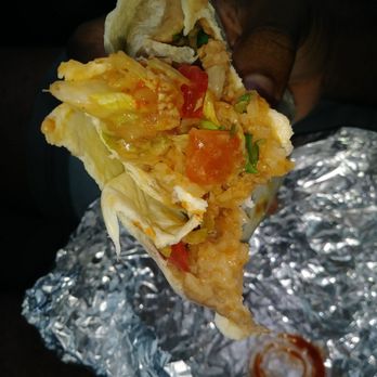 Taco Truck L 1000000 - Half demolished veggie burrito - Food Trucks Near Me - Marietta, Georgia