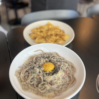 Eating House - Butternut Squash Ravioli & Bucatini Carbonara - Beer, Wine & Spirits Near Me - Miami, Florida Eating House - Butternut Squash Ravioli & Bucatini Carbonara - Beer, Wine & Spirits Near Me - Miami, Florida