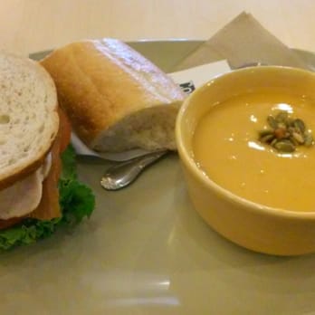 Panera Bread - Turkey avocado bacon sandwich and Autumn squash soup - Sandwiches Near Me - Westbrook, Maine
