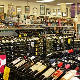 A wide variety of liqueurs, party favors, and accessories.