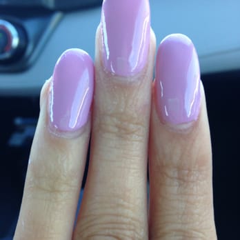 Oasis Nails & Spa - Barely even filled in all the way. - Nail Salons Near Me - Pinole, California