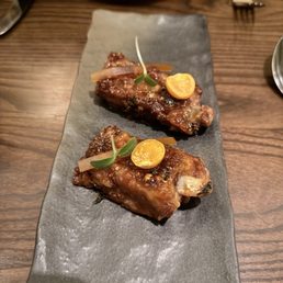 Sweet Pickle Ribs, Sundried Mango, Onion Seeds Sweet Pickle Ribs, Sundried Mango, Onion Seeds