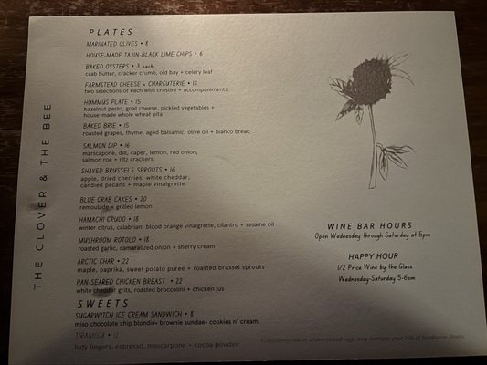 Menu photo 3 The Clover & the Bee Webster Groves, MO
