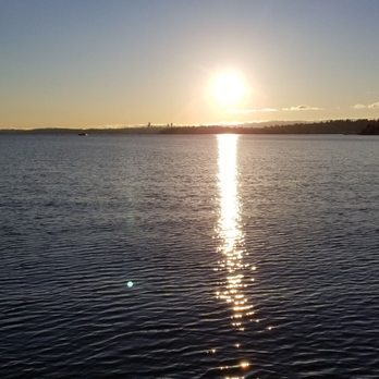 Juanita Beach Park - View from pier walk - Beaches Near Me - Kirkland, Washington